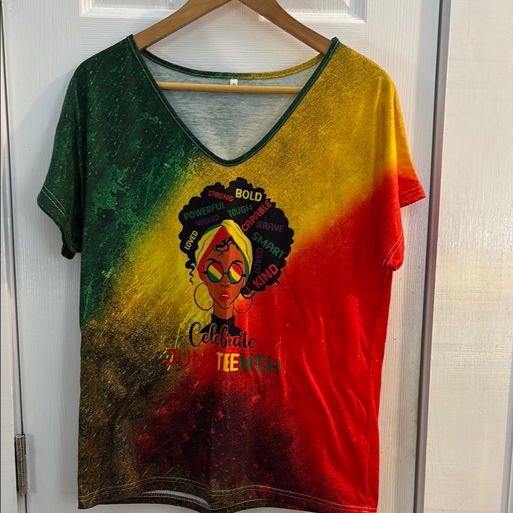 Vibrant Multicolor Women's Top size M